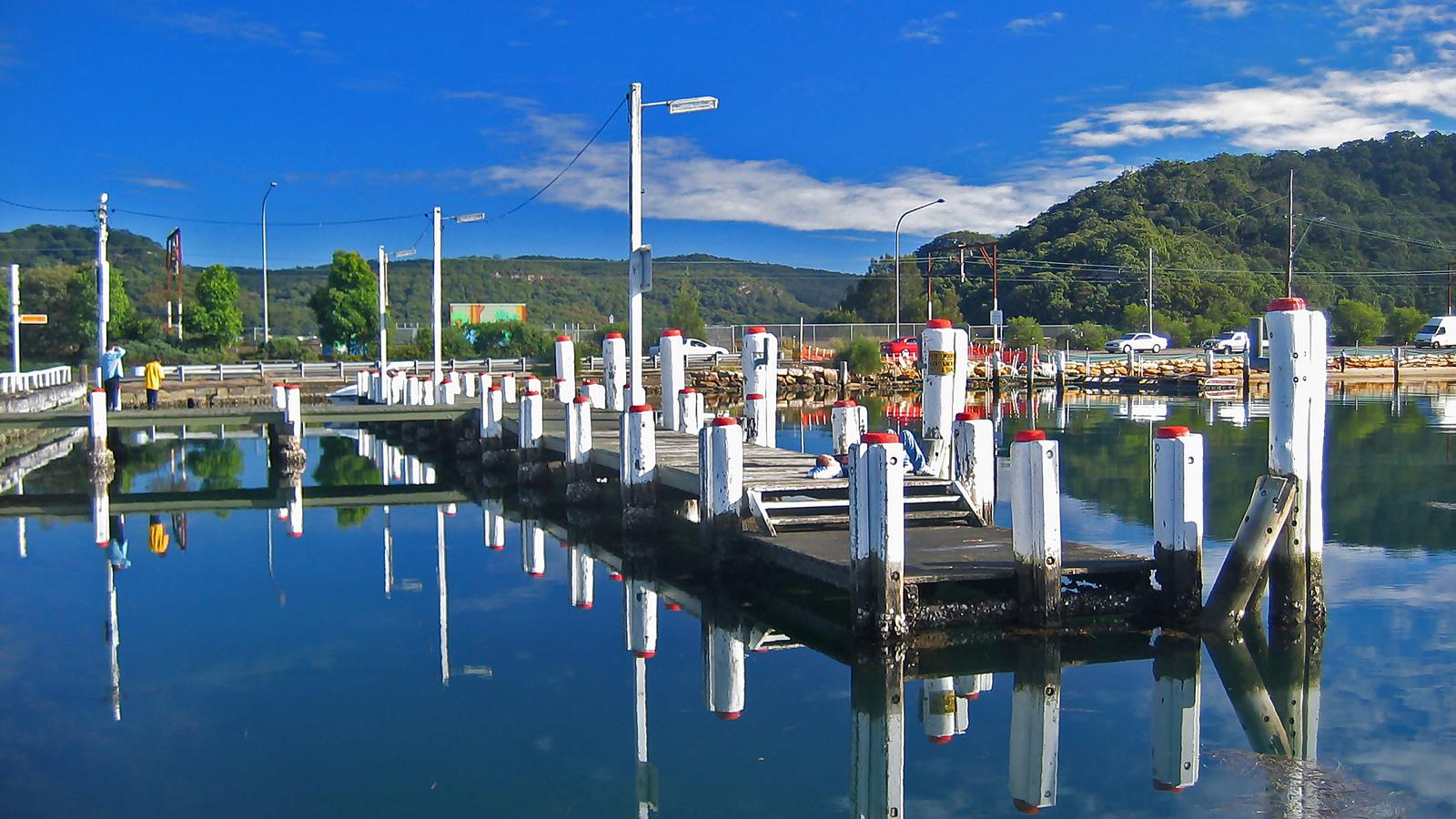 Waterfront landscape on the New South Wales Central Coast