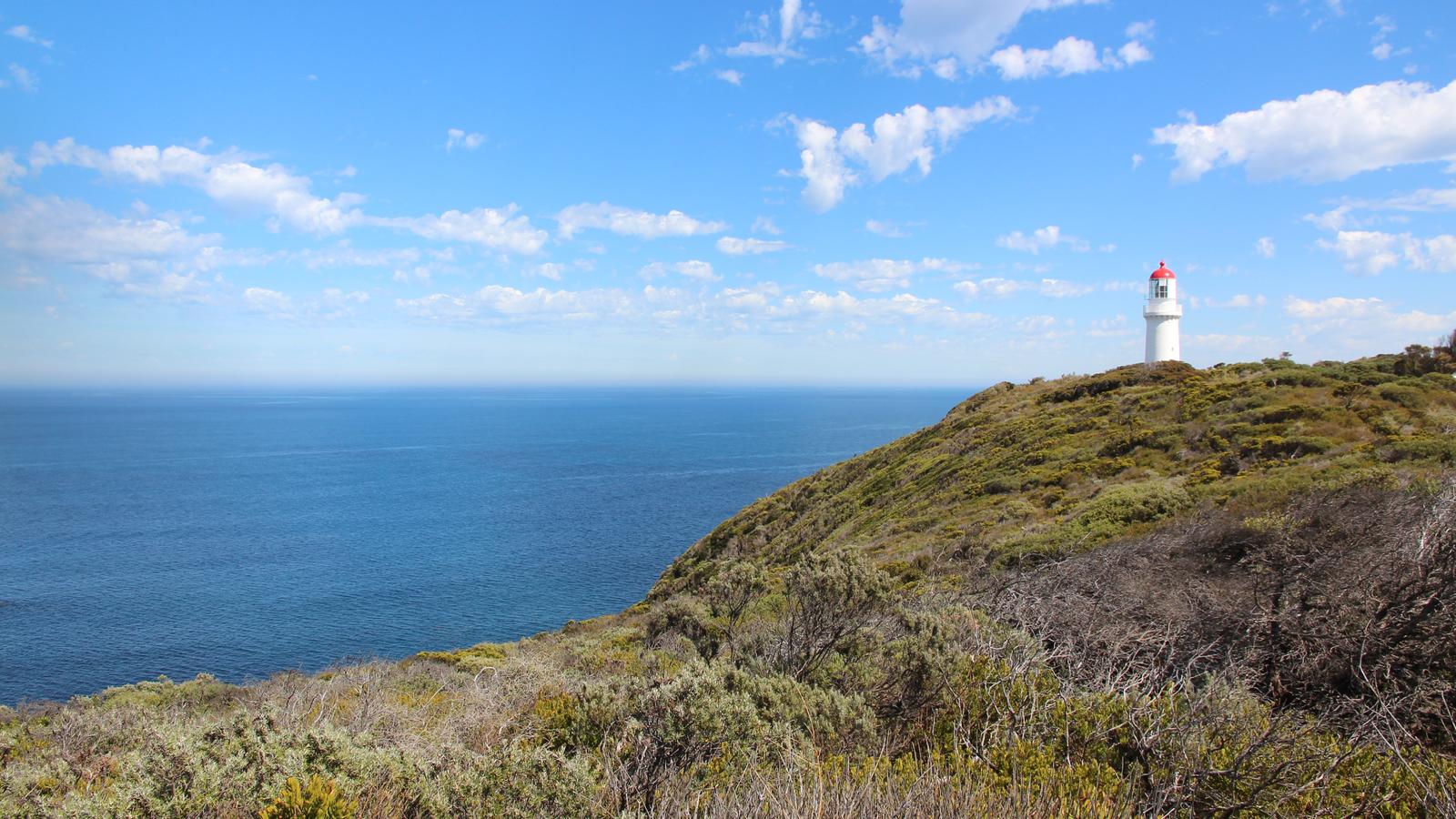 Cape Schanck lighthouse on the Mornington Peninsula
